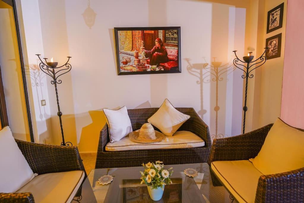 Darsublime Au Coeur De Marrakech Jacuzzi Prive Apartment Marrakesh Bagian luar foto