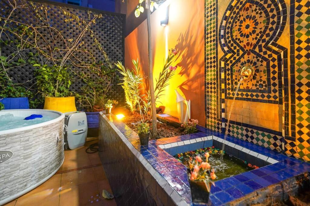 Darsublime Au Coeur De Marrakech Jacuzzi Prive Apartment Marrakesh Bagian luar foto